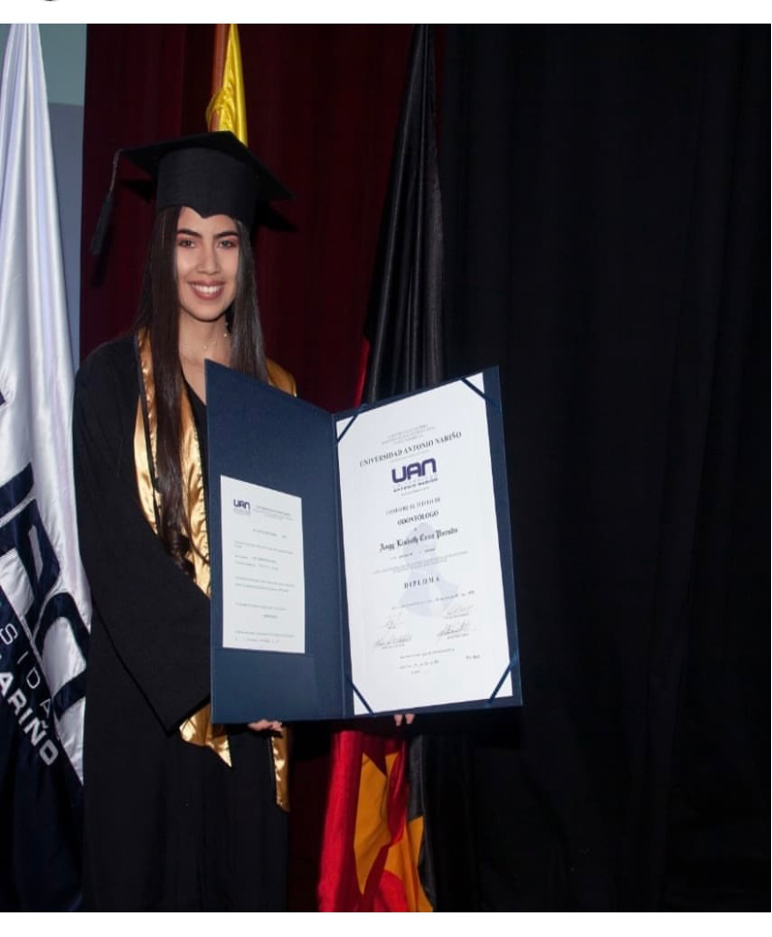 Graduando Angy Lizbeth Cruz Parada
